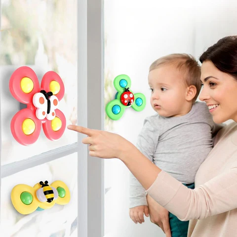 BABY SPINNER™ - JUGUETE GIRATORIO PARA BEBÉ (PACK DE 3)