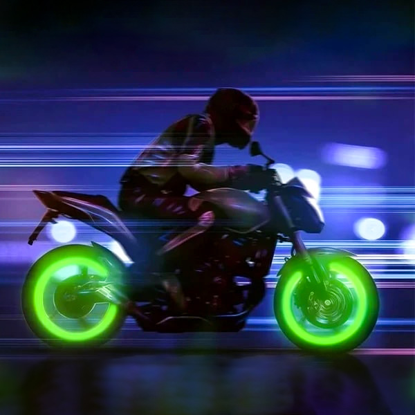 GLOWVALVE™ - TAPAS LUMINOSAS DE VÁLVULAS PARA NEUMÁTICOS - PACK 4 PCS