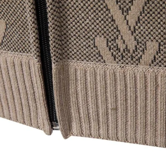 ELEGANTVNZ™ - SUETER DE PUNTO ELEGANTE PARA HOMBRES