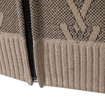 ELEGANTVNZ™ - SUETER DE PUNTO ELEGANTE PARA HOMBRES