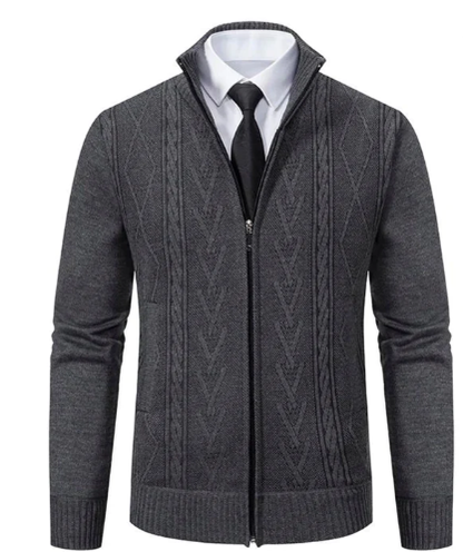 ELEGANTVNZ™ - SUETER DE PUNTO ELEGANTE PARA HOMBRES