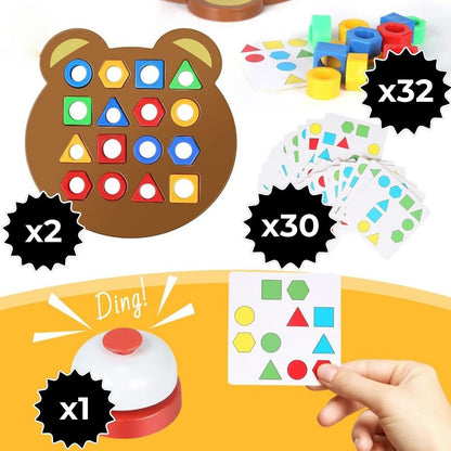 Shapes&Colors™ - Juego de asociación de formas y colores para niños