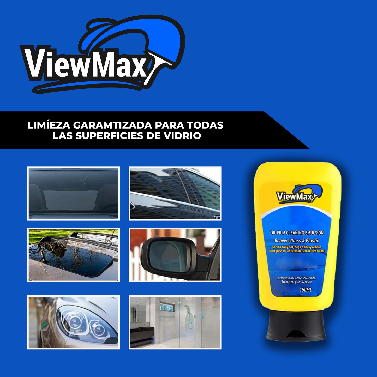 ViewMax™ - Limpiador de vidrios