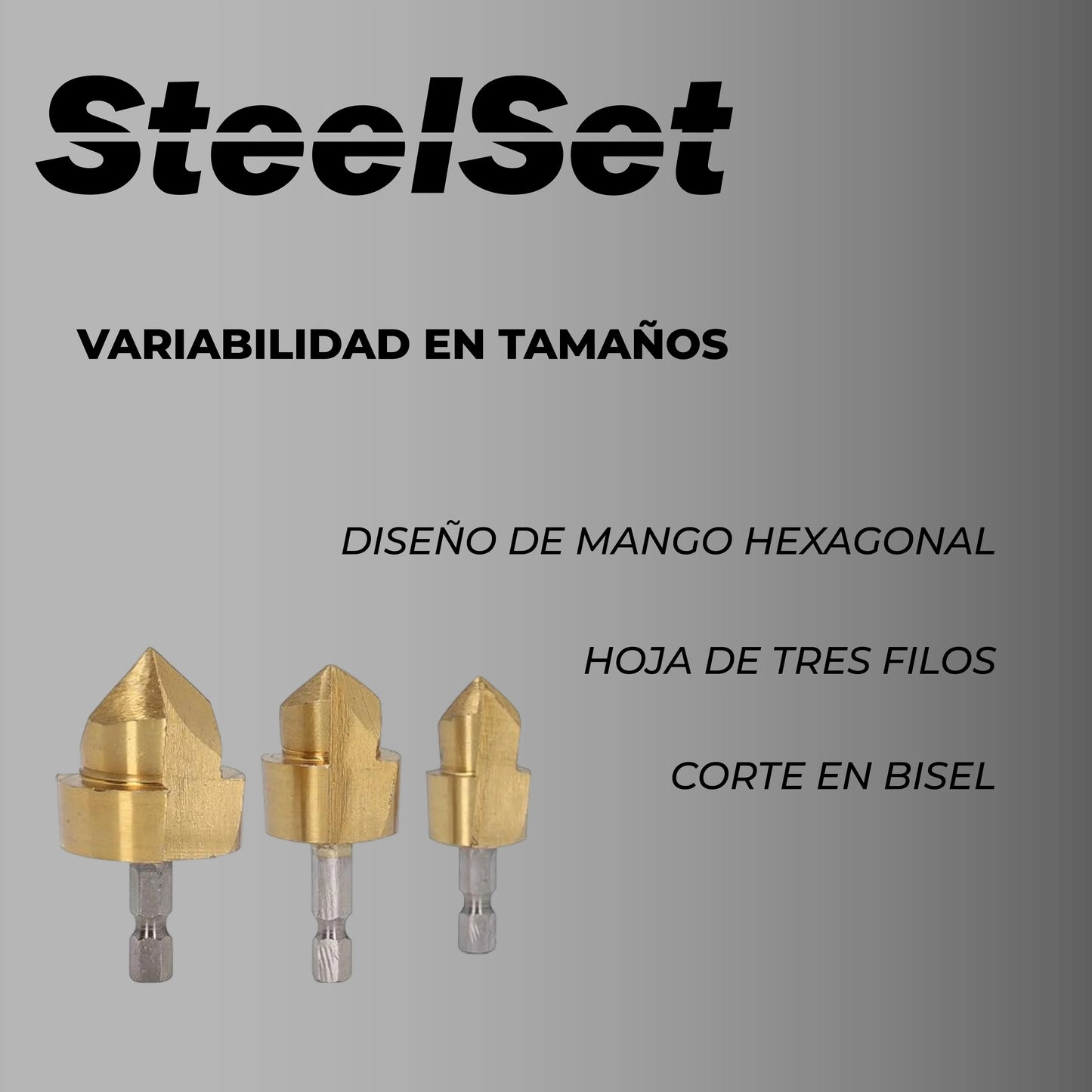 SteelSet™ - Kit Brocas