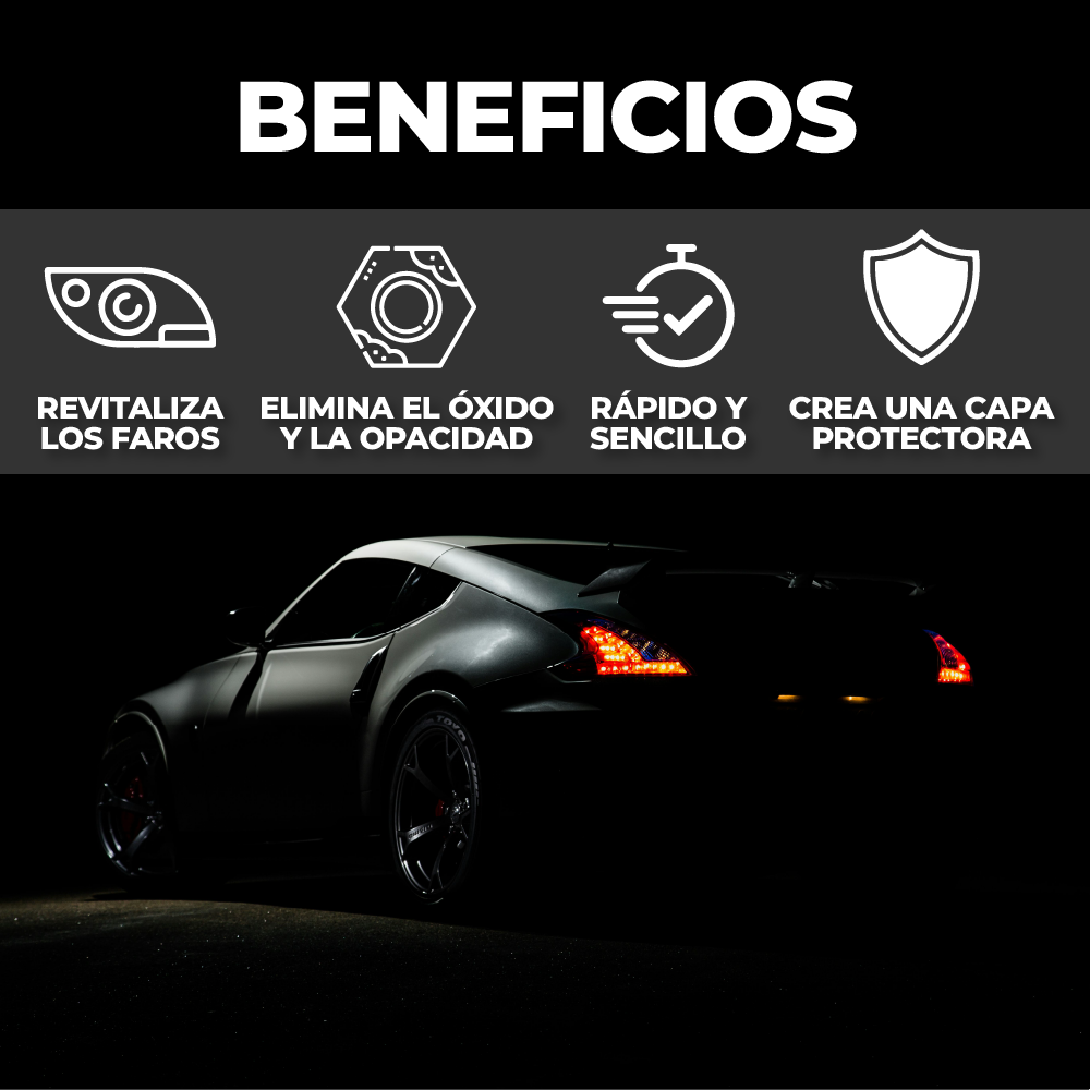 LightRenew ™ - Líquido reparador de focos de autos
