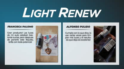 LightRenew ™ - Líquido reparador de focos de autos