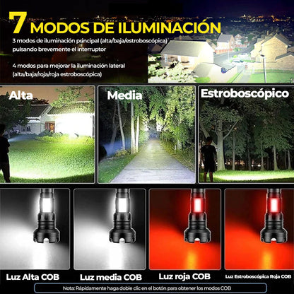 BlazeForce™ - Linterna ultra potente