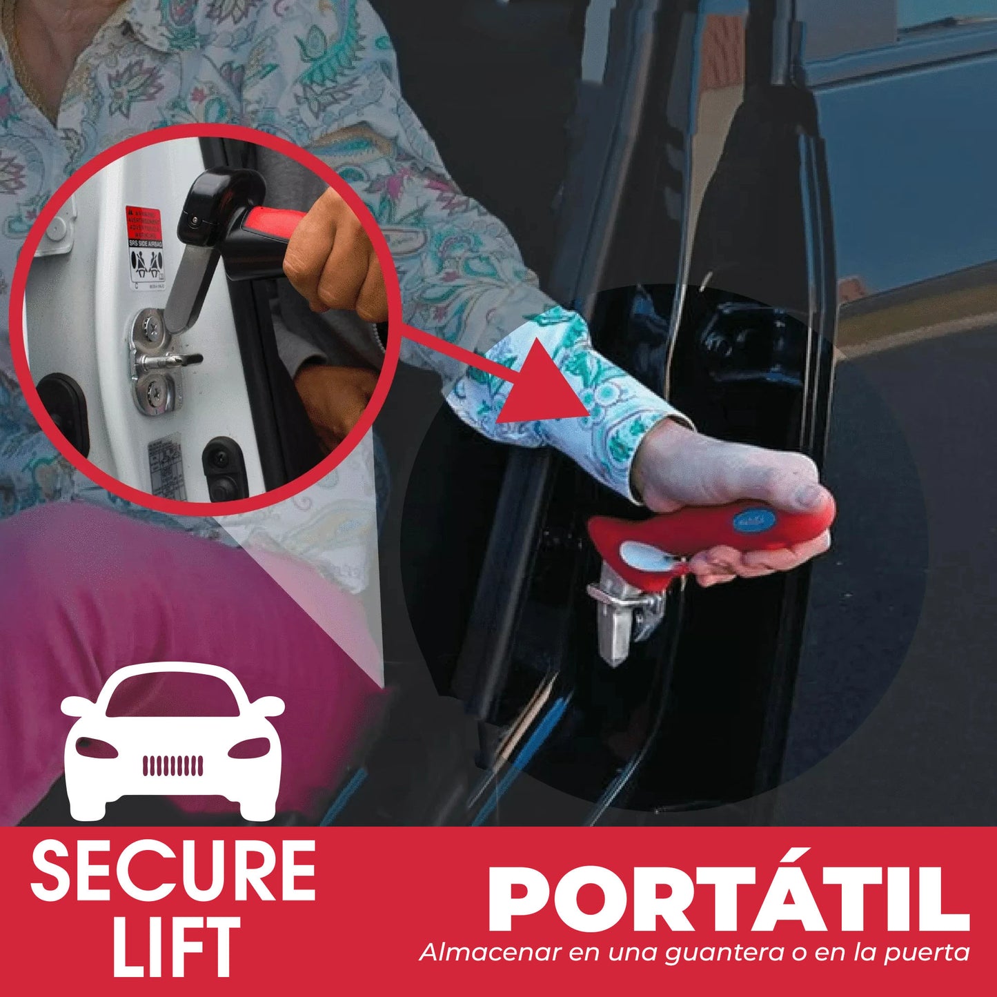 SecureLift™ - Soporte para autos