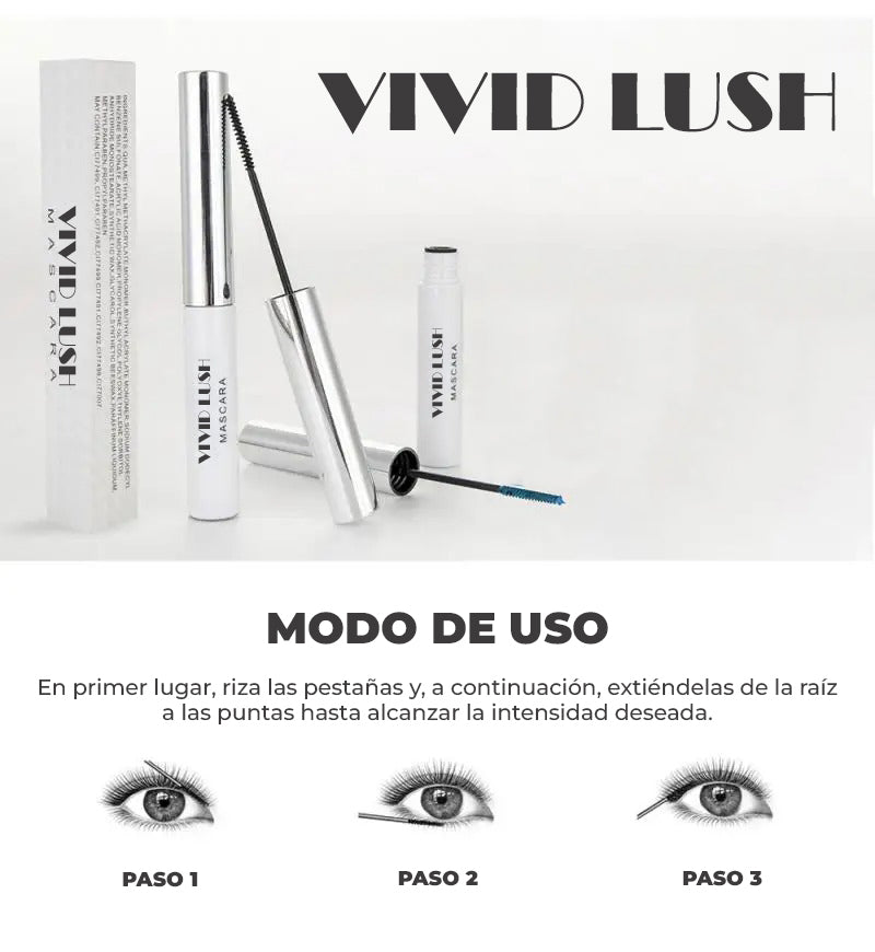 VividLush™ - Mascara para pestañas de colores