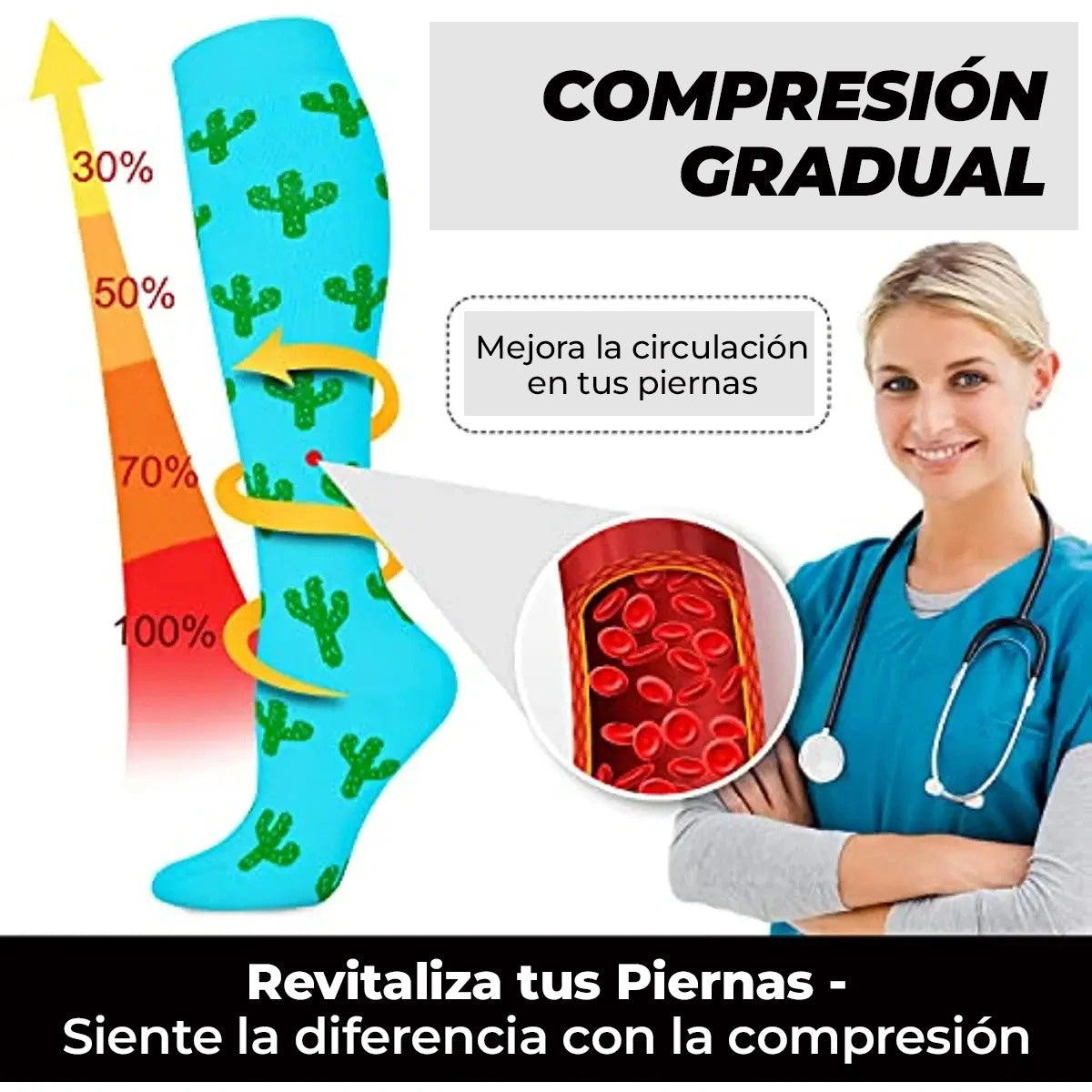 FitFeets™ - Calcetines de Compresión