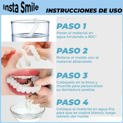 InstaSmile™ - Cubierta de dientes postizos