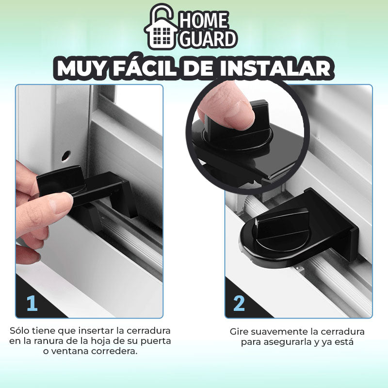 HomeGuard™ - Cerradura para ventana anti robos
