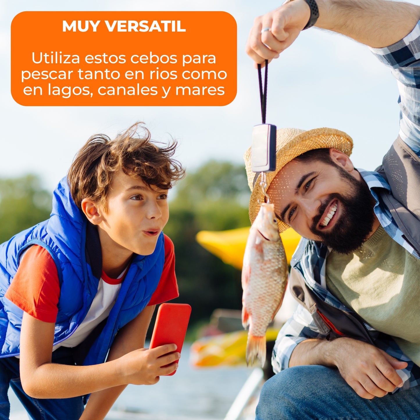 FISHCHARM™ - Cebos de pesca perfumados