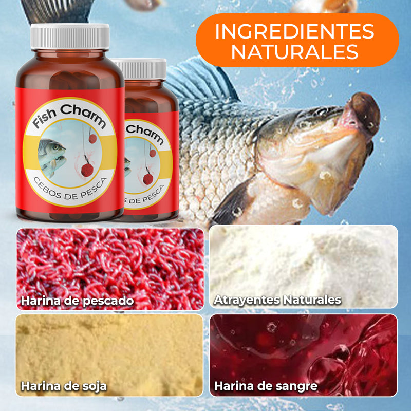 FISHCHARM™ - Cebos de pesca perfumados