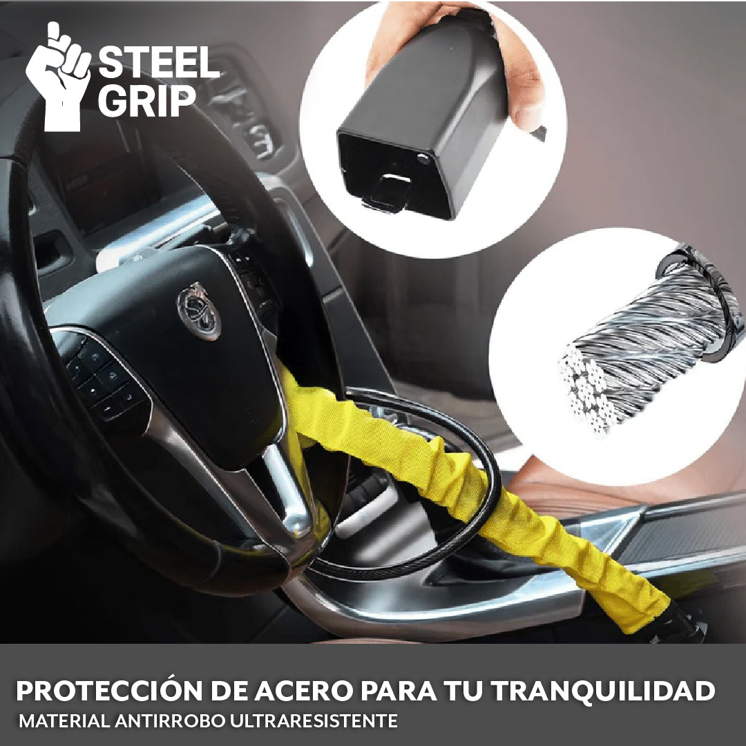SteelGrip™ - Protege tu volante en segundos