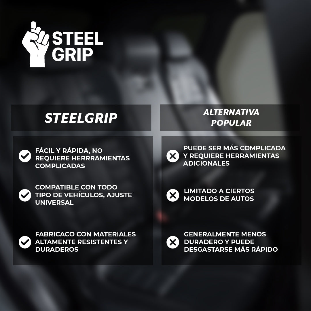 SteelGrip™ - Protege tu volante en segundos