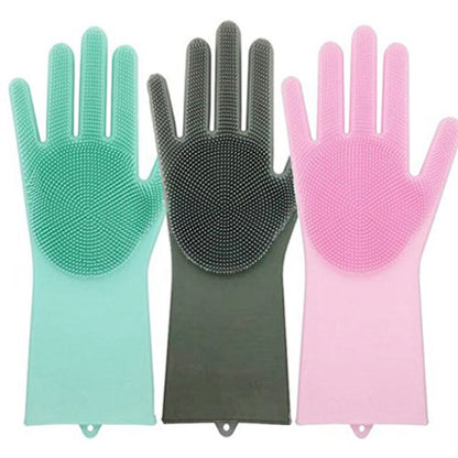 WashinGloves™ - guantes de goma de silicona para limpieza de lavavajillas