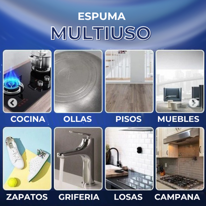 Buble Cleaner - Espuma limpiadora multiuso antigrasa