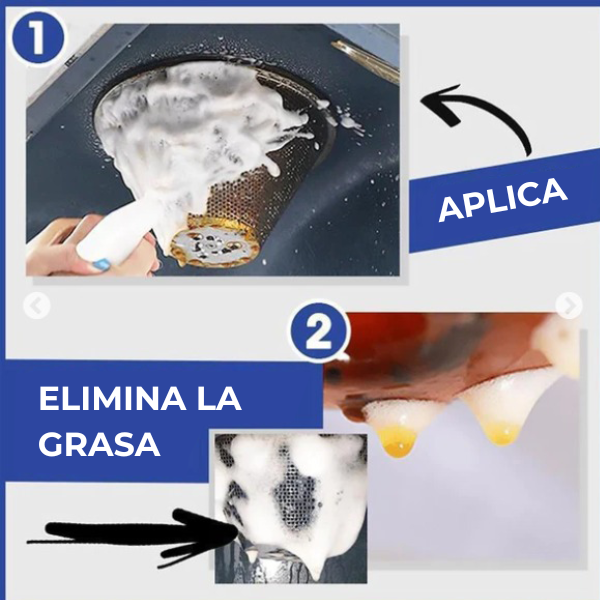 Buble Cleaner - Espuma limpiadora multiuso antigrasa