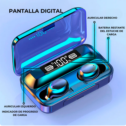 Bluephones - Auriculares Táctiles Bluetooth con micrófono