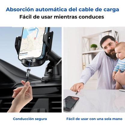 USBMAGIC - CABLE USB MAGNÉTICO 3 EN 1