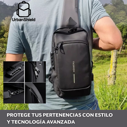 UrbanShield™ - Morral Unisex con Protección Antirrobo