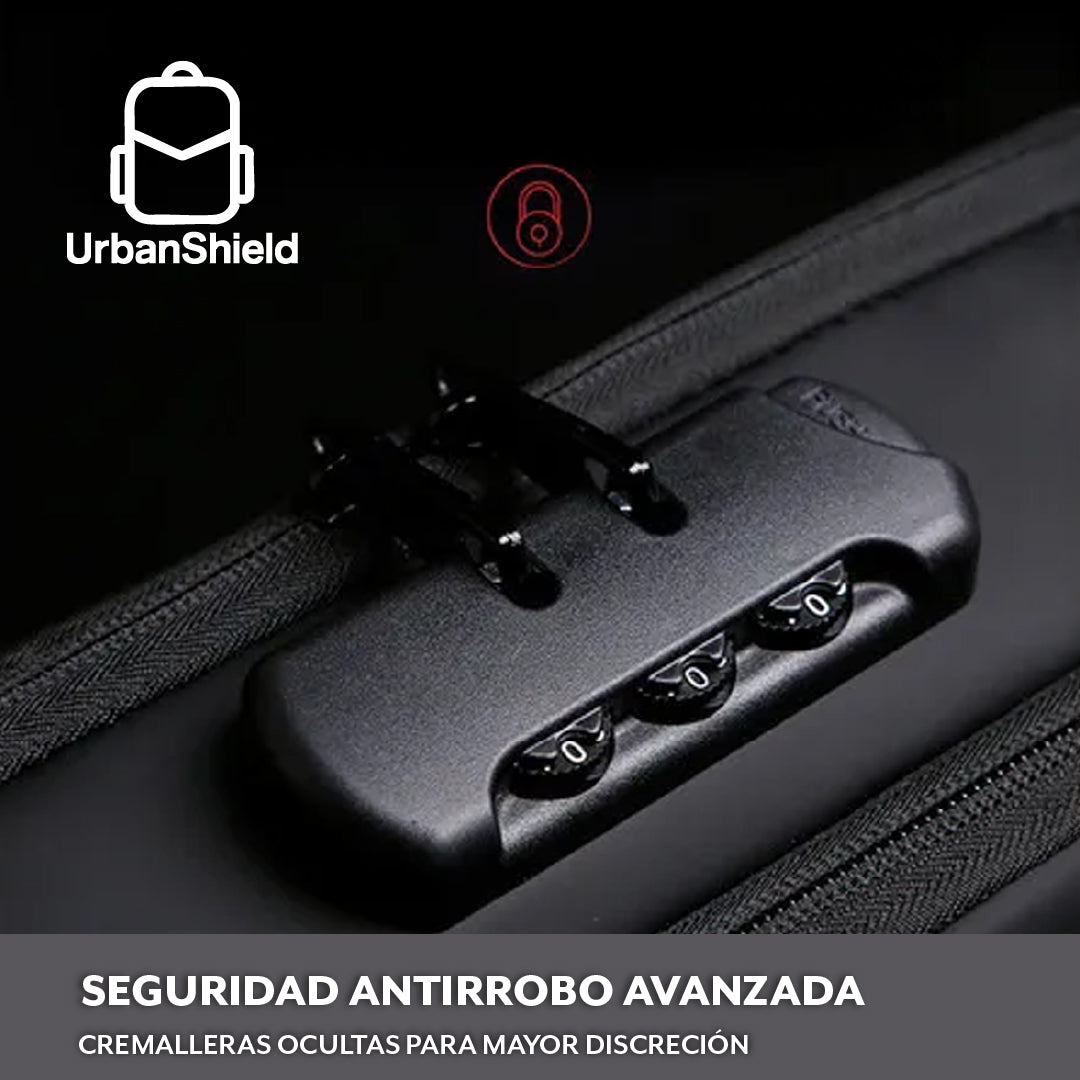 UrbanShield™ - Morral Unisex con Protección Antirrobo