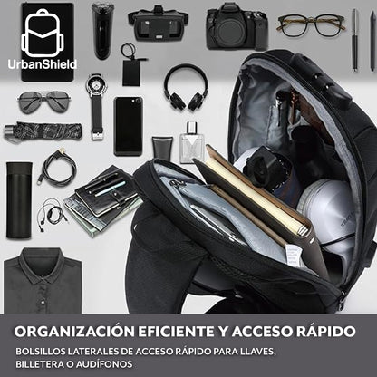 UrbanShield™ - Morral Unisex con Protección Antirrobo