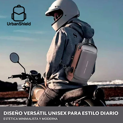 UrbanShield™ - Morral Unisex con Protección Antirrobo