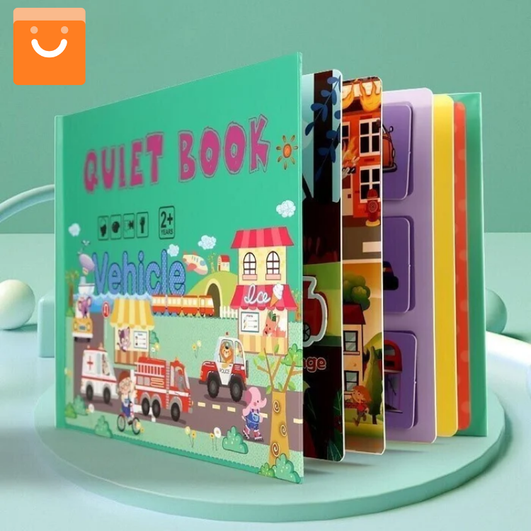 QuietBook™- Libro Montessori para Niños