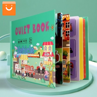 QuietBook™- Libro Montessori para Niños