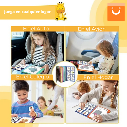 QuietBook™- Libro Montessori para Niños
