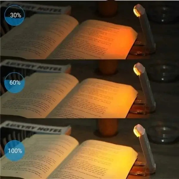Booklamp - Lámpara de lectura portátil recargable