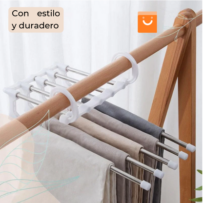 ColgaMax™ - Colgador de pantalones multifuncional