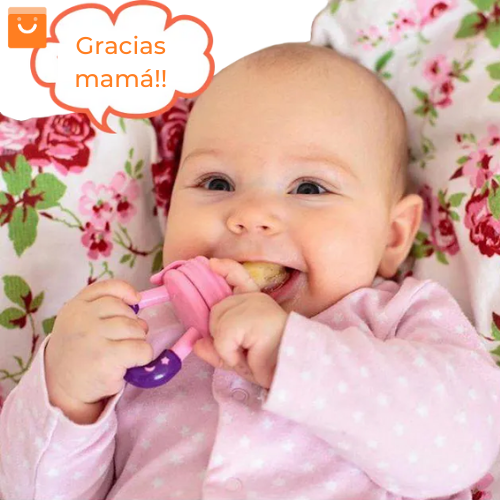 BinkyBite™ - Chupete mordedor para alimentos