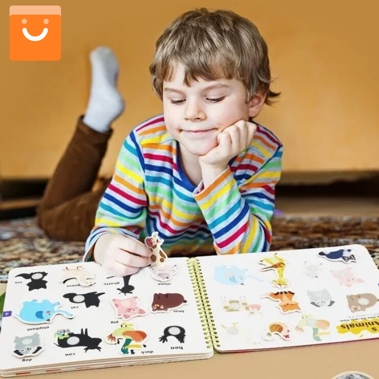 QuietBook™- Libro Montessori para Niños