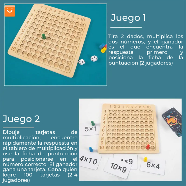 WoodenWonders™- Juego de madera ludico y educativo