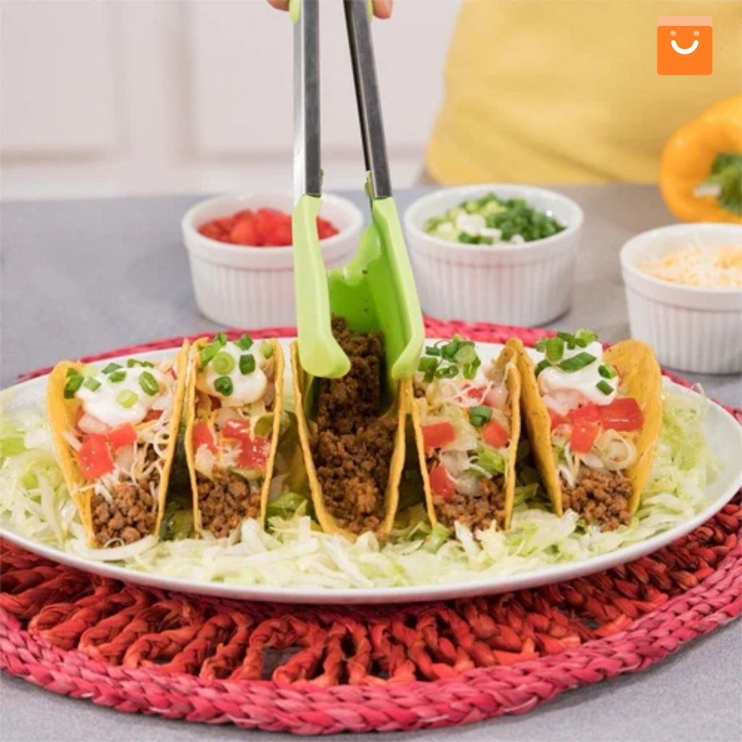 Espátula y pinzas 2 en 1: Simply Flip™