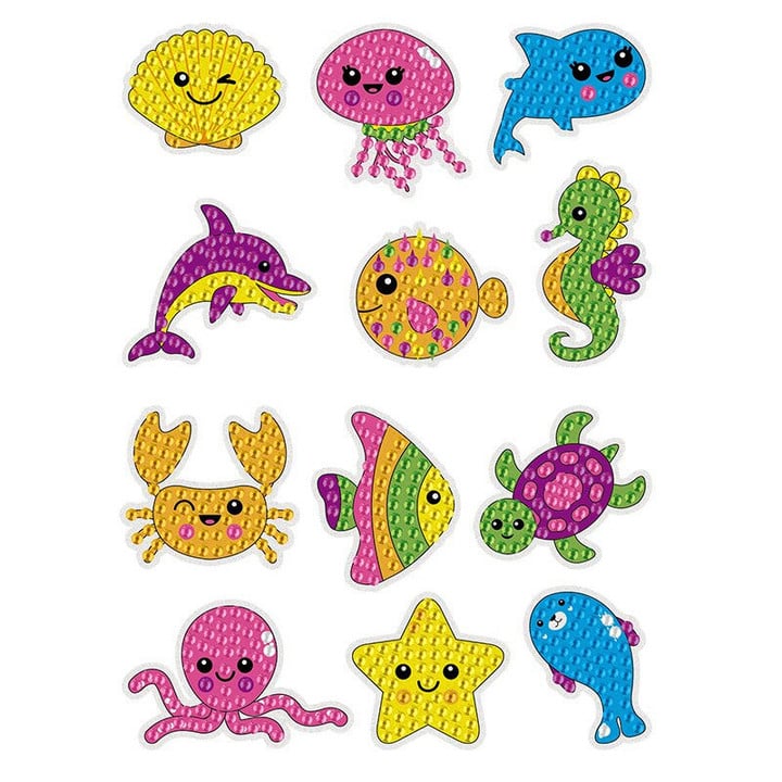 DiamondKids™ - Pintura de diamantes para rellenar dibujos