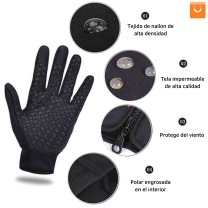 GloveWinter™ - Guantes de invierno impermeables con pantalla táctil