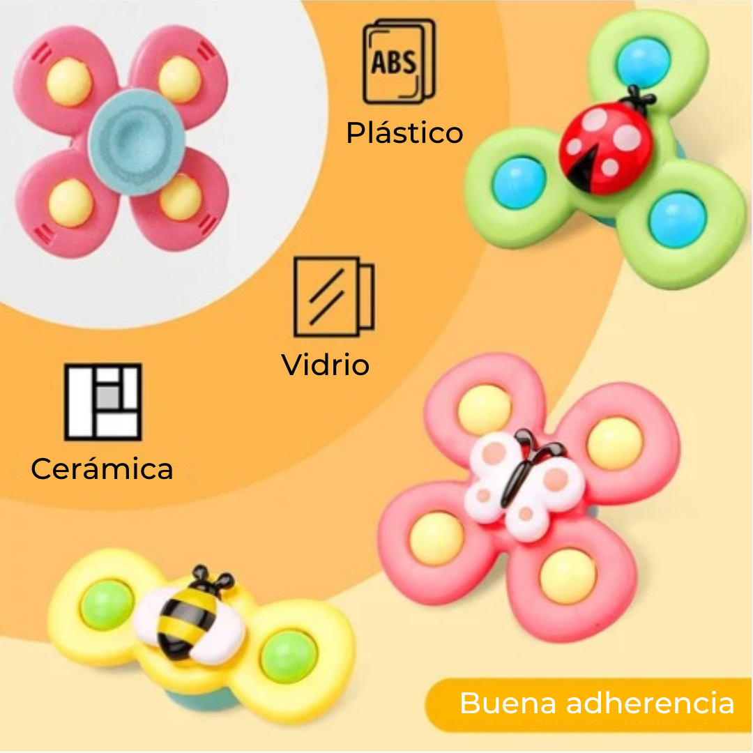GiraKids™ - juguetes giratorios con ventosa