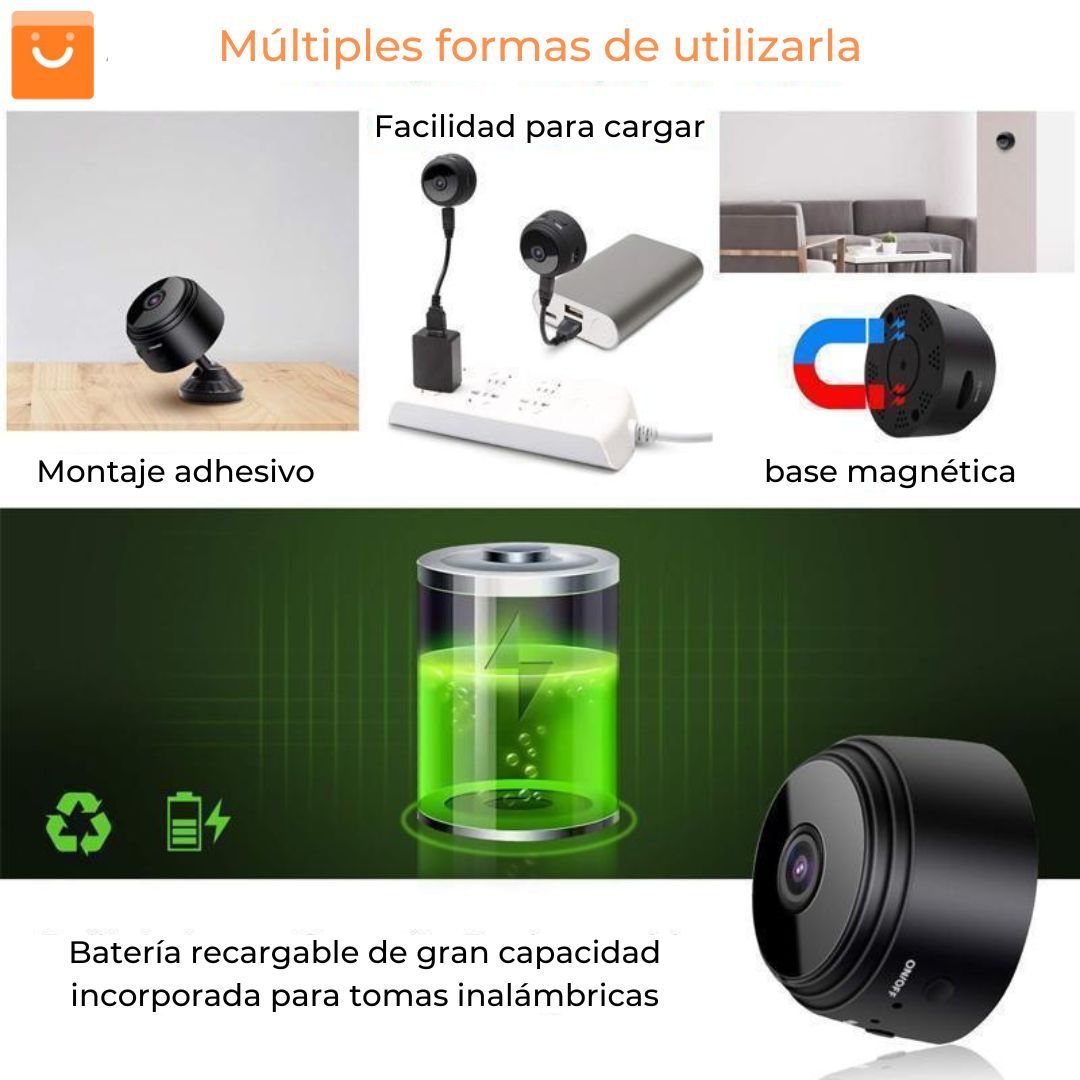 Minicam™ - Camara de seguridad portable