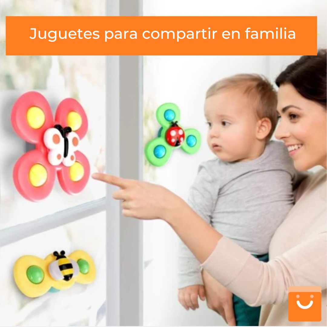 GiraKids™ - juguetes giratorios con ventosa