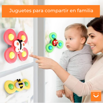 GiraKids™ - juguetes giratorios con ventosa