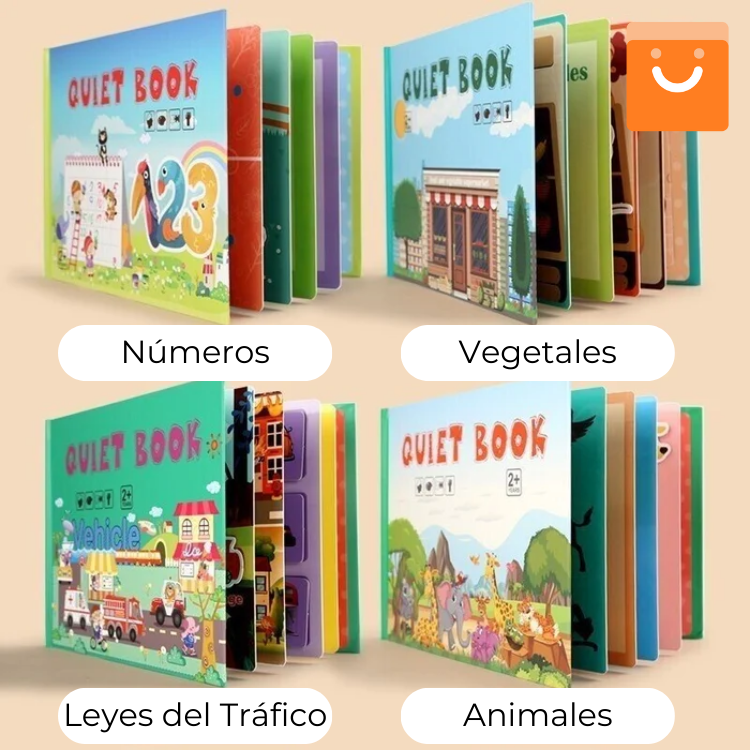 QuietBook™- Libro Montessori para Niños