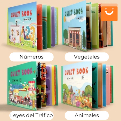QuietBook™- Libro Montessori para Niños