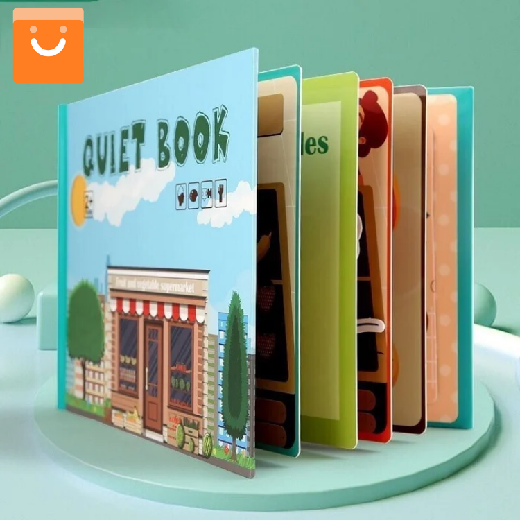 QuietBook™- Libro Montessori para Niños
