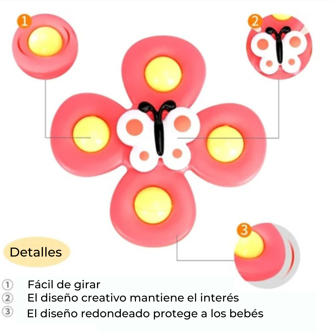 GiraKids™ - juguetes giratorios con ventosa