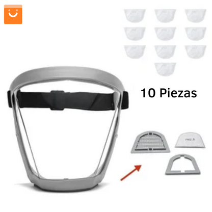 ShieldGuard™- Máscara a prueba de polvo y salpicaduras