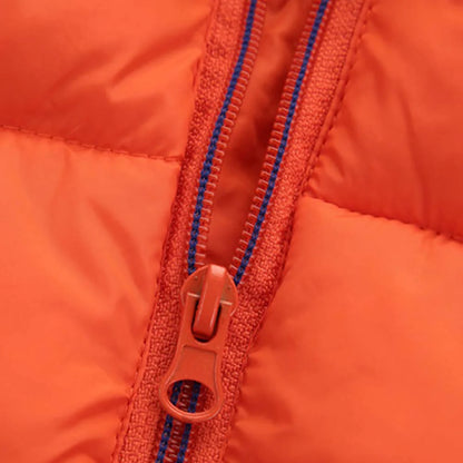 Chaqueta con capucha cálida y gruesa para niños y niñas